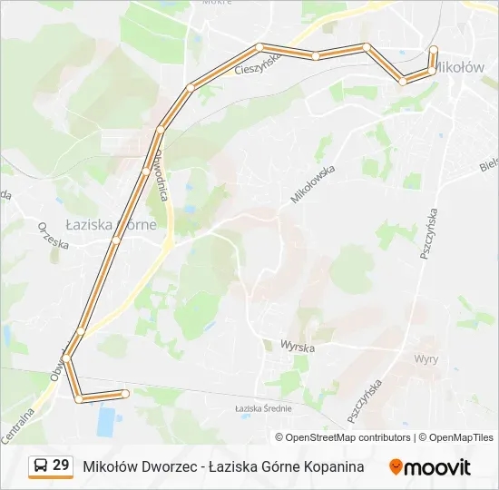 Gdzie się zatrzymuje bus w Lisiej Górze? Przystanki i linie