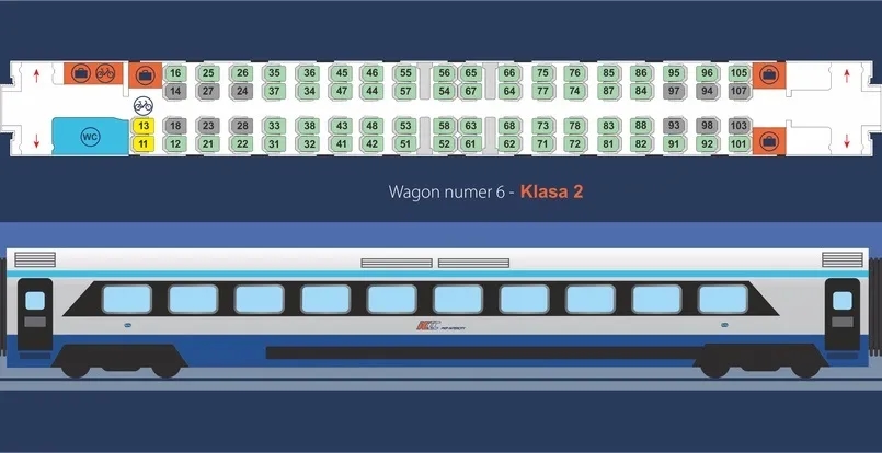 Gdzie zatrzymuje się wagon 13? Znajdź go szybko i bez stresu!