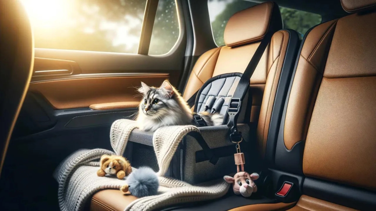 Jak przewieźć kota samochodem bez stresu? Sprawdź triki!